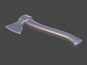 axe Model Cetak 3D