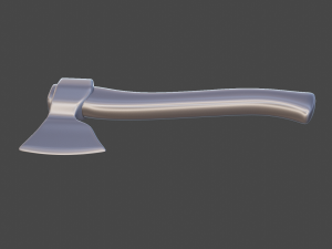 axe Model Cetak 3D