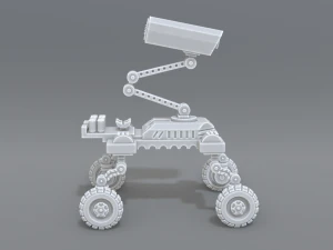 로봇 카메라 3D 프린트 모델