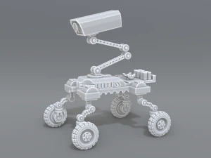 로봇 카메라 3D 프린트 모델