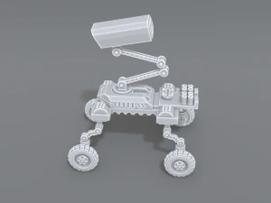 로봇 카메라 3D 프린트 모델