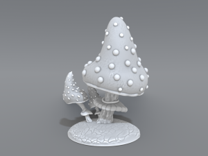 mushroom 3D 打印模型