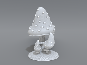 mushroom 3D 打印模型
