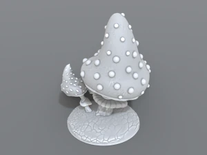 mushroom 3D Print Model