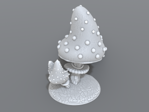 mushroom 3D 打印模型