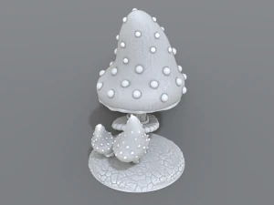 mushroom 3D Print Model