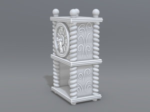 clock 3D 打印模型