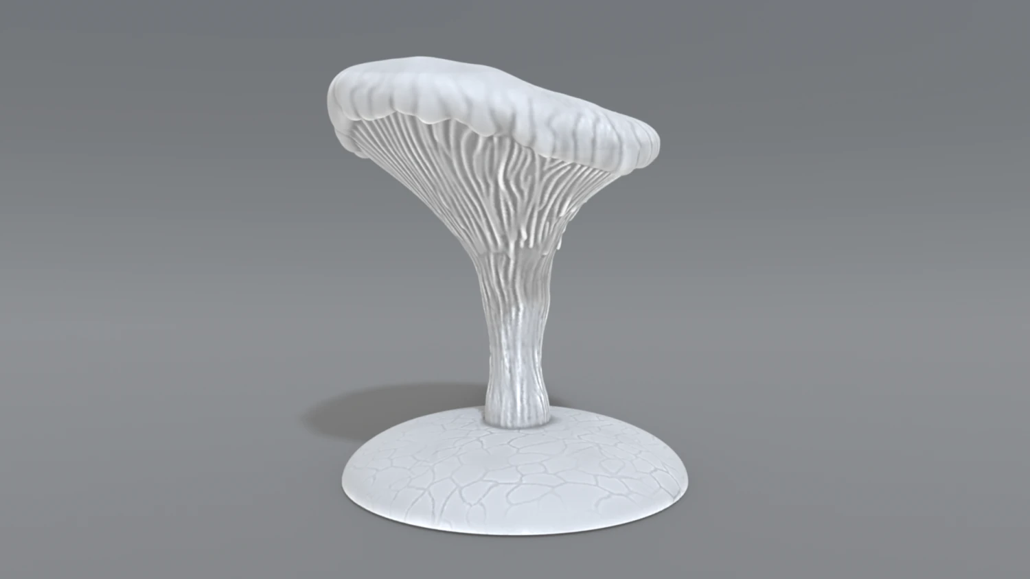 mushroom 3D Print Model .c4d .max .obj .3ds .fbx .stl .blend 