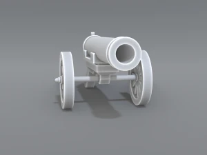 cannon 3D Print Model