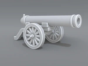 cannon 3D Print Model