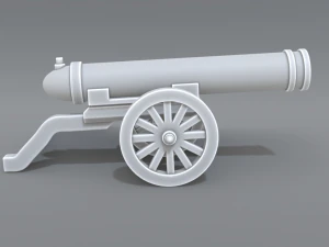 cannon 3D Print Model