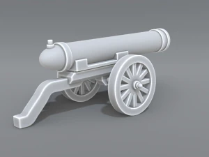 cannon 3D Print Model