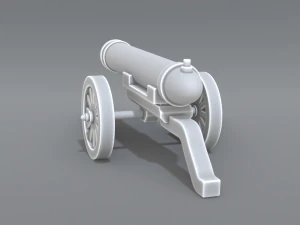 cannon 3D Print Model
