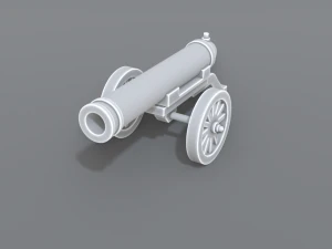 cannon 3D Print Model