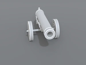 cannon 3D Print Model