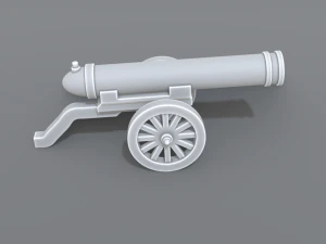 cannon 3D Print Model