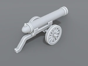 cannon 3D Print Model