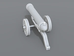 cannon 3D Print Model