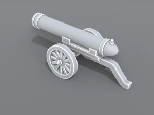 cannon 3D Print Model