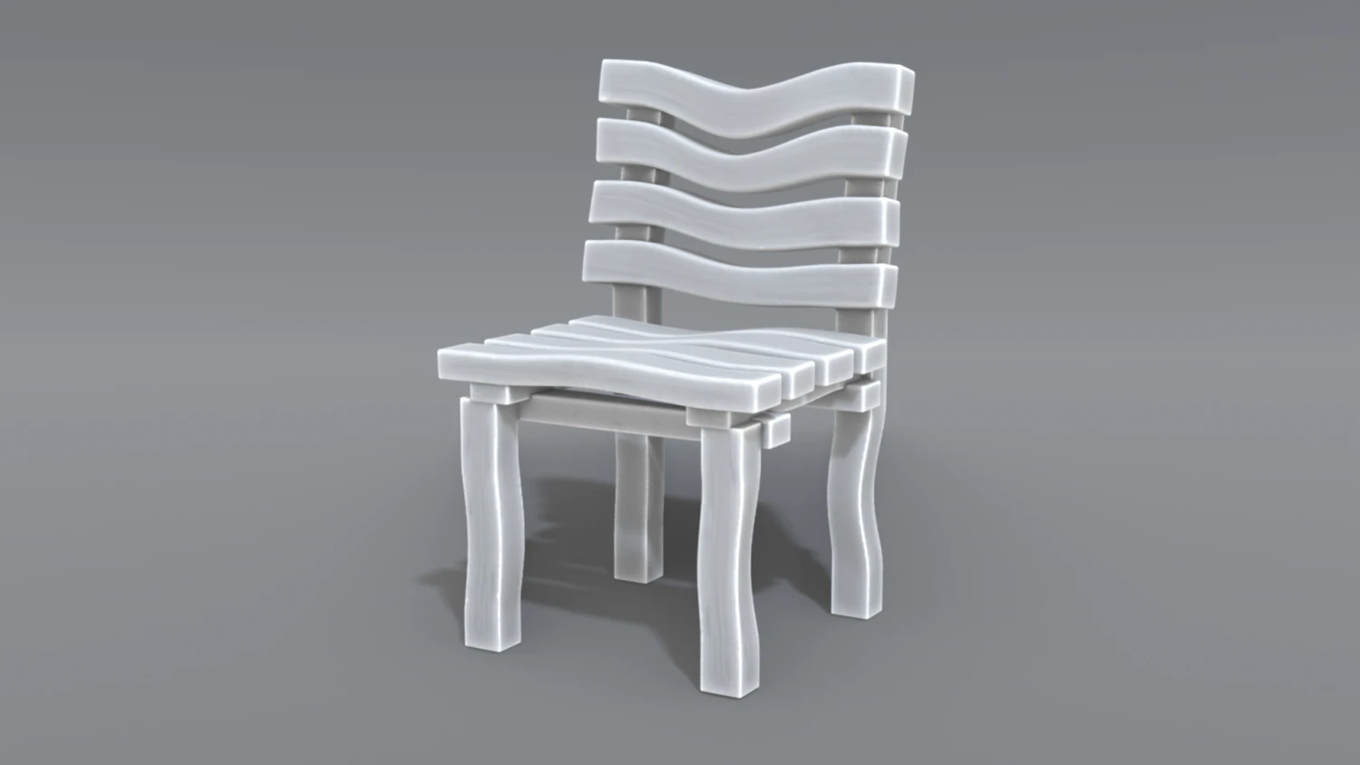 chair 3D Print Model .c4d .max .obj .3ds .fbx .stl .blend 