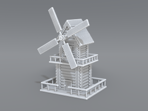 mill 3D Принт Модель