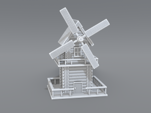mill Model Cetak 3D