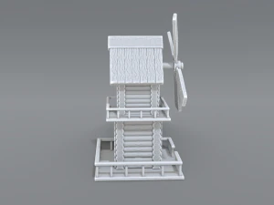 mill 3D Print Model