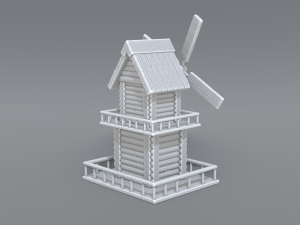 mill Model Cetak 3D