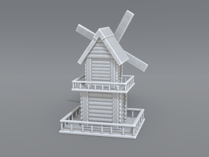 mill Model Cetak 3D