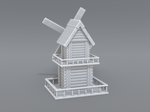 mill Model Cetak 3D