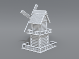mill Model Cetak 3D