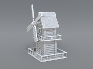 mill Model Cetak 3D