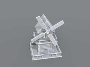 mill Model Cetak 3D