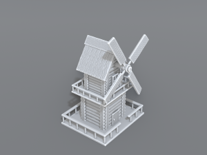 mill Model Cetak 3D