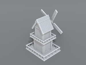 mill Model Cetak 3D