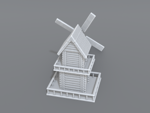 mill Model Cetak 3D