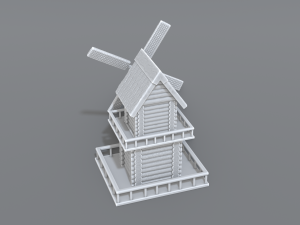 mill Model Cetak 3D