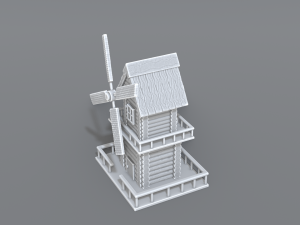 mill Model Cetak 3D