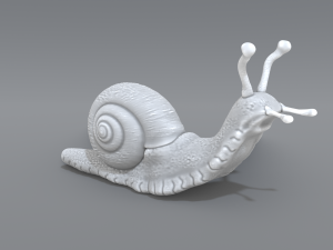 snail Model do druku 3D