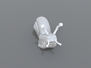 snail Model do druku 3D