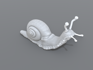 snail Model do druku 3D