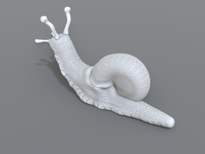 snail Model do druku 3D