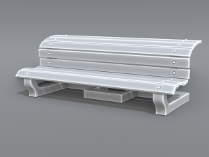 bench 3D Print Model