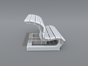 bench 3D Baskı Modeli