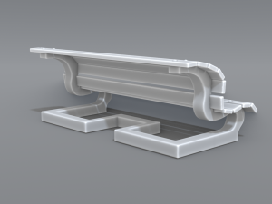bench 3D Baskı Modeli