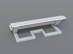 bench 3D Baskı Modeli