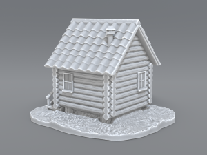 country house 3D 打印模型