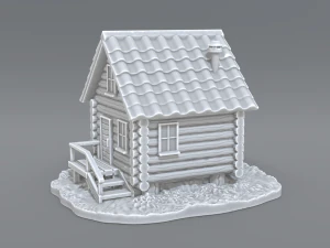 country house 3D Print Model