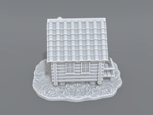 country house 3D Print Model
