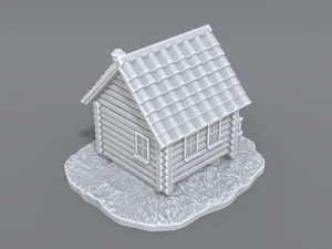 country house 3D Print Model